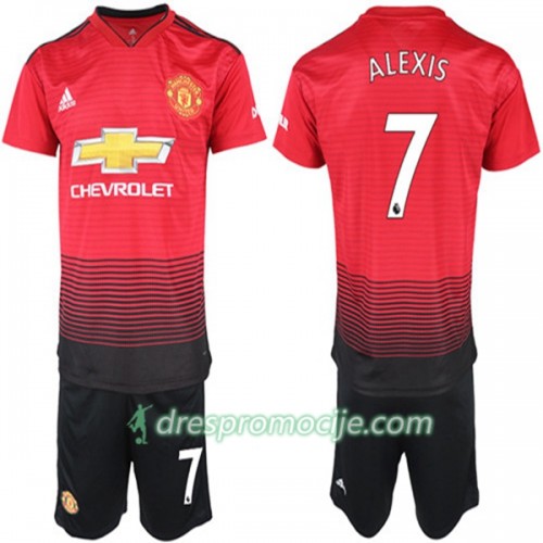 Manchester United Dres Alexis Sanchez 7 Dječji Domaći 2018/19 Kratkih Rukava Manchester United Dres Alexis Sanchez 7 Dječji Domaći 2018/19 Kratkih Rukava